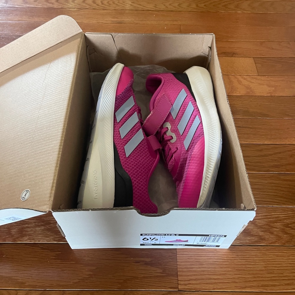 Adidas Pink Sneakers 6 1/2